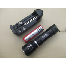 High Power Zoom in/out Rechargeable CREE LED Flashlight